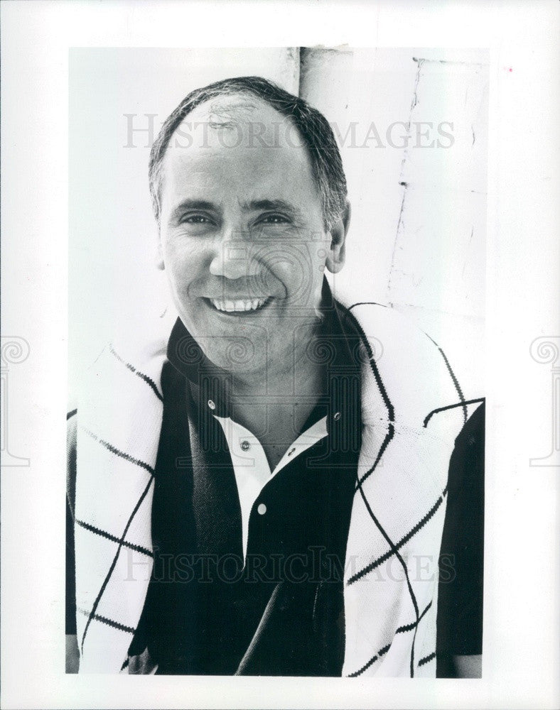 1981 American Fashion Designer Sal Cesarani, Coty Award Winner Press Photo - Historic Images