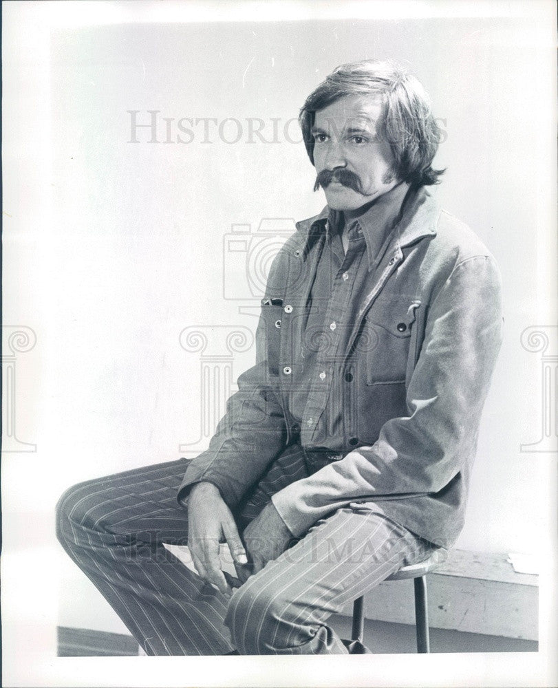 1972 Denver, Colorado Artist Len Chmiel Press Photo - Historic Images