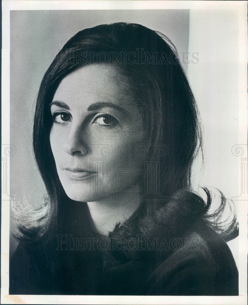 1968 Tony Winning Actress Patricia Elliott Press Photo - Historic Images