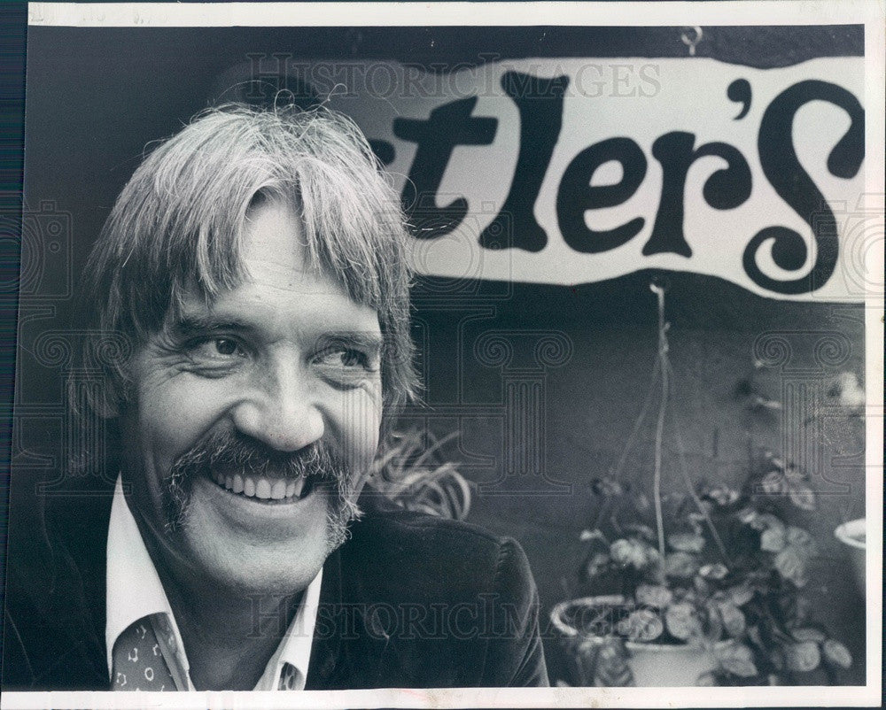 1972 Theatrical Producer Michael Butler, Producer of Hair Press Photo - Historic Images