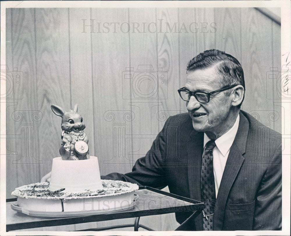 1969 Denver, Colorado Mile High Kennel Club President Clint Dewhurst Press Photo - Historic Images