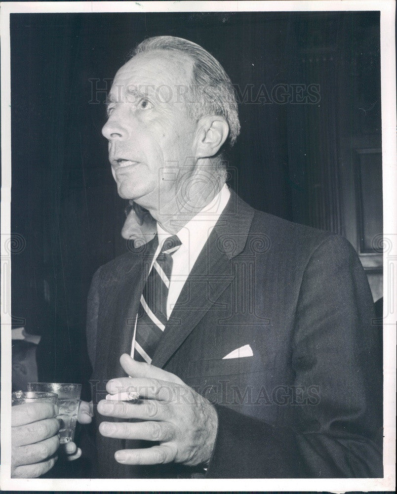 1962 Chicago, Illinois Carson Pirie Scott Chairman John Pirie Jr Press Photo - Historic Images