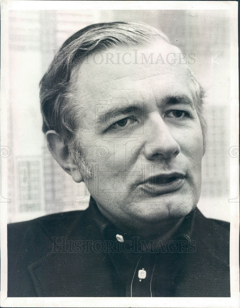 1978 Chicago, Illinois Author Robert McClory Press Photo - Historic Images