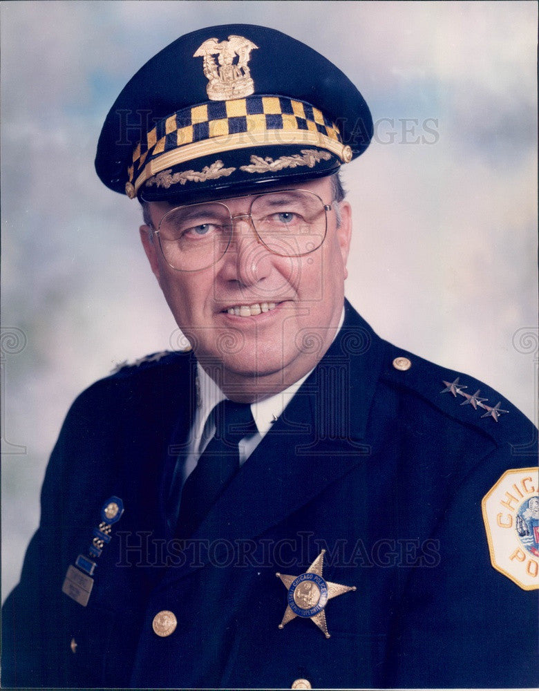 Undated Chicago, IL Police Dept First Deputy Supt John Townsend Press Photo - Historic Images
