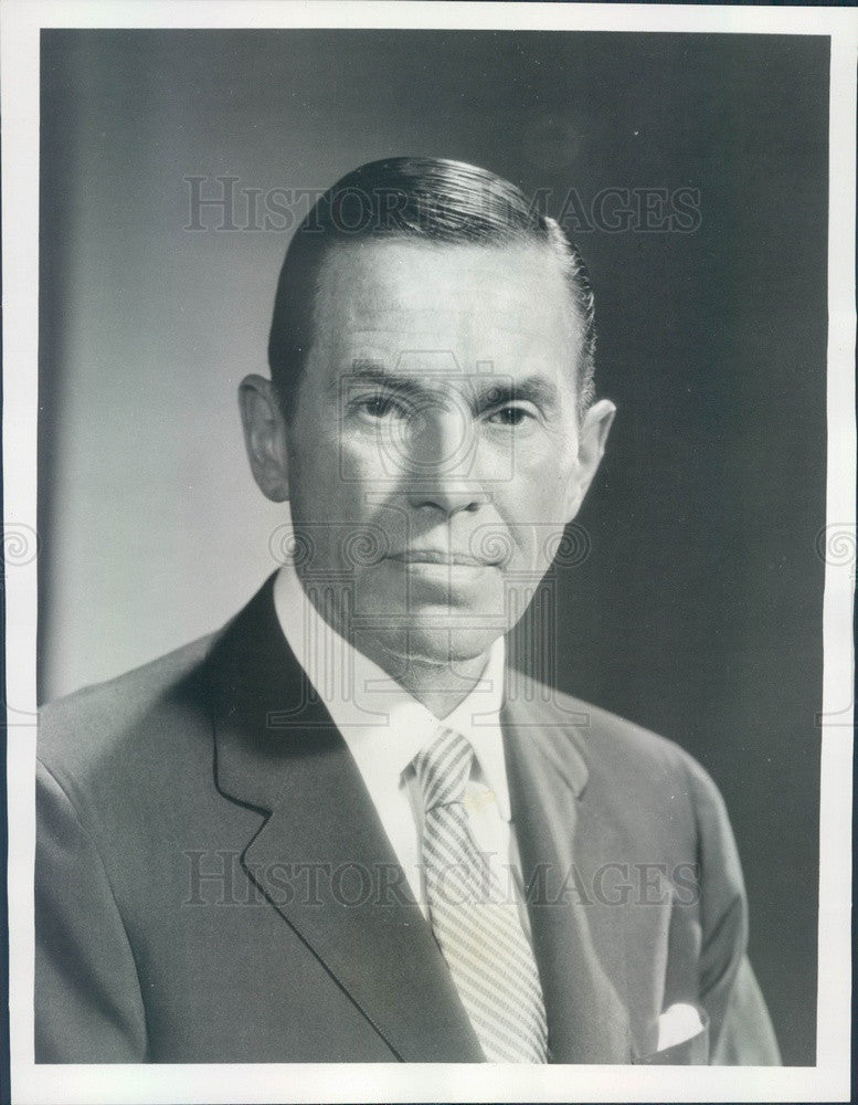 1970s TV Producer Hubbell Robinson Press Photo - Historic Images