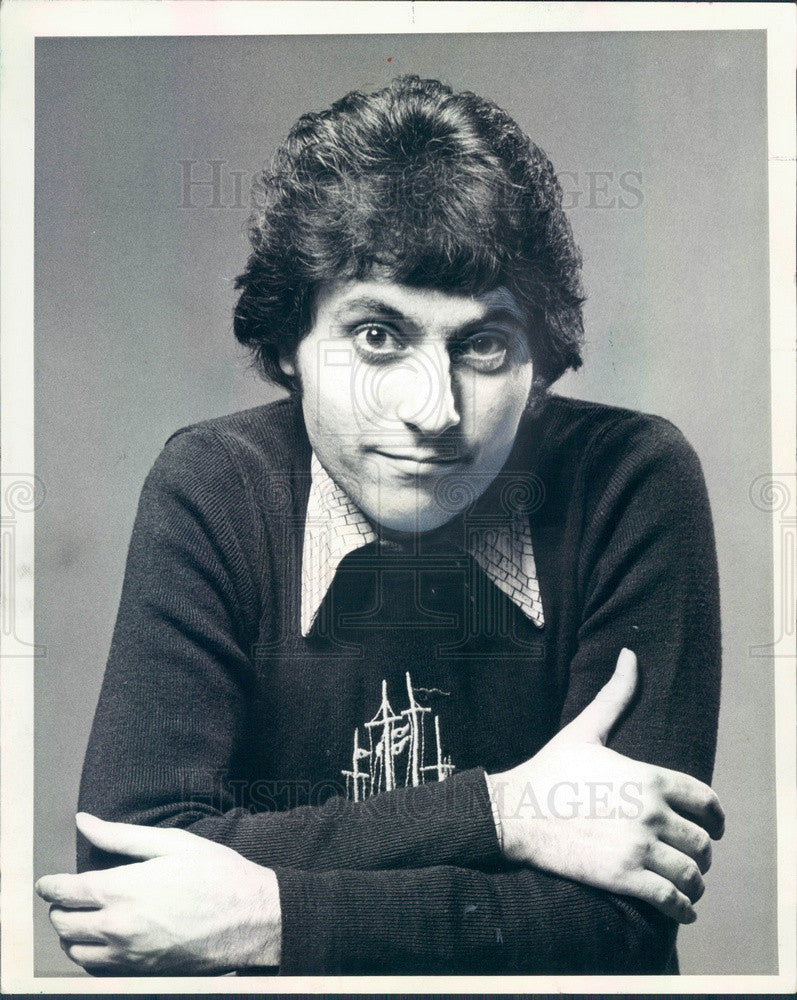 1980 Radio &amp; TV Critic, Columnist Gary Deeb Press Photo - Historic Images