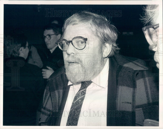 1984 Actor Severn Darden, Chicago Second City Theater Press Photo - Historic Images