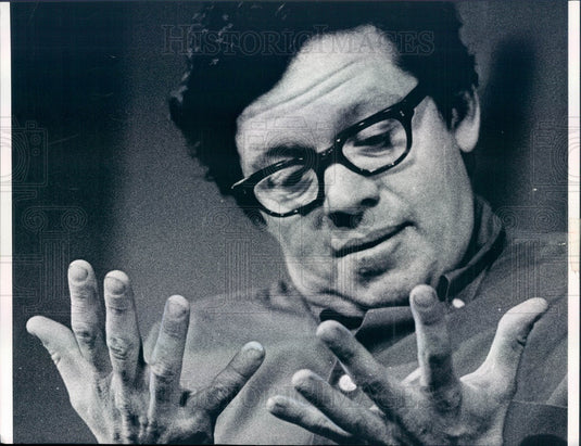 1967 Actor Severn Darden, Chicago Second City Theater Press Photo - Historic Images