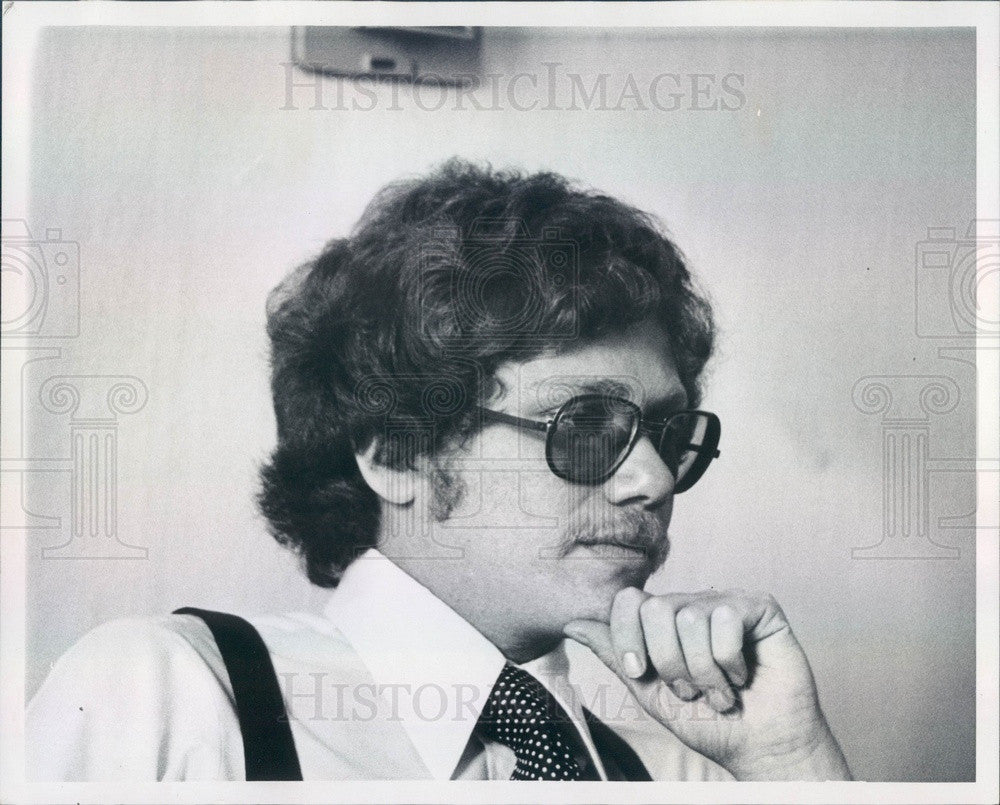 1974 Denver, CO Vajradhatu Director Kenneth Green, American Buddhism Press Photo - Historic Images