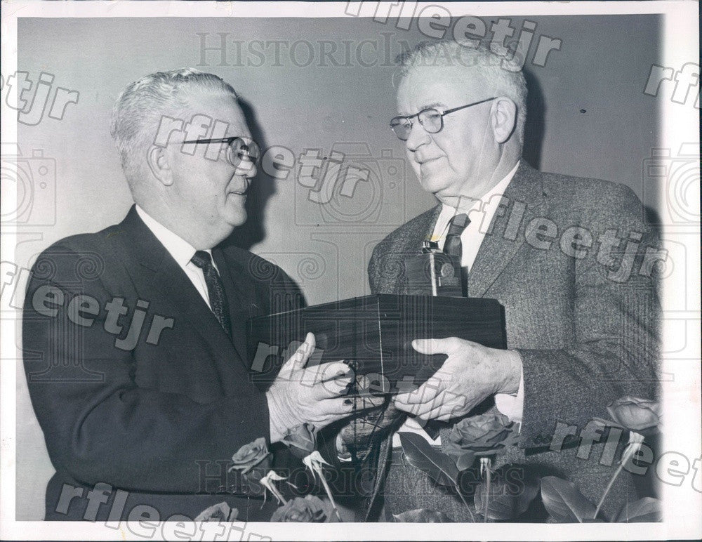 1960 Newark, New Jersey Rose Grower Charles Perkins Press Photo adr201 - Historic Images