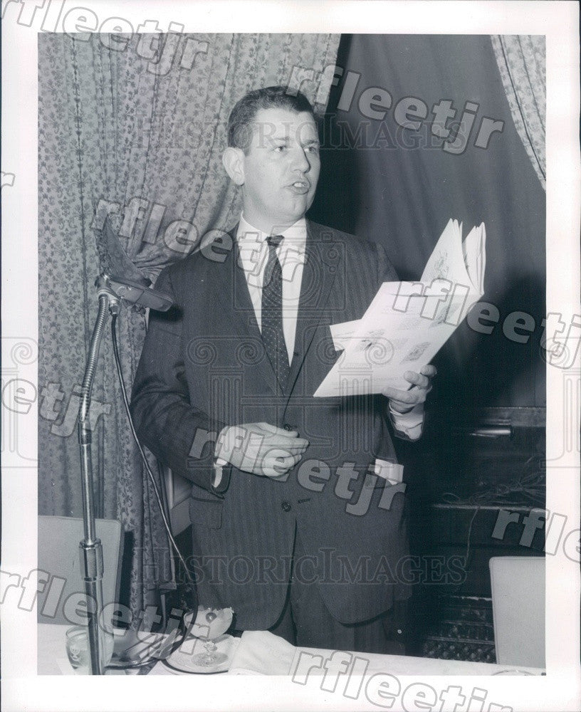 1959 Publisher Robert B. Pennington Jr Press Photo adr205 - Historic Images