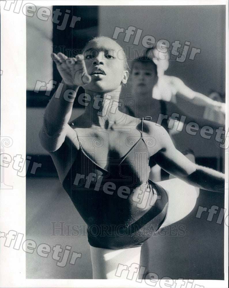 1991 Chicago, Illinois Ballet Dancer Norma Jean Scales Press Photo adr265 - Historic Images