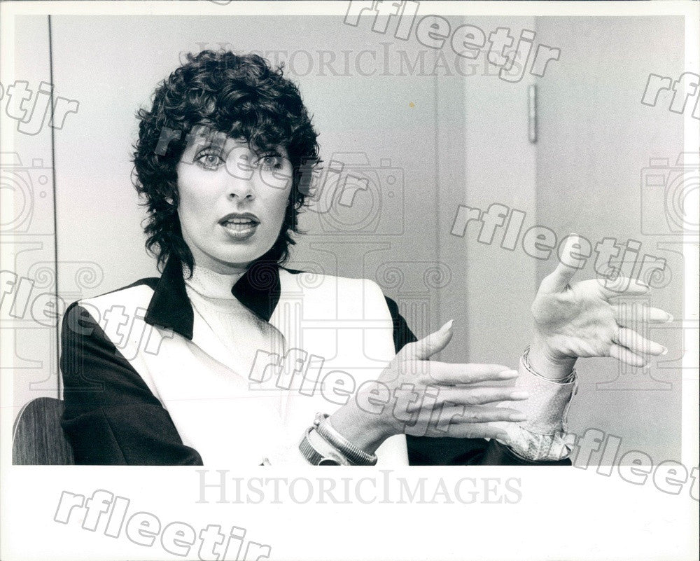 1982 Actress, Author Beverly Sassoon Press Photo adr293 - Historic Images