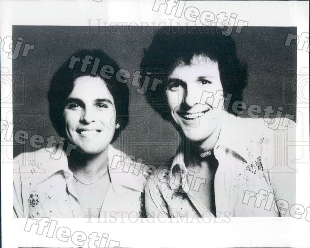 1977 Entertainers The Wright Brothers Press Photo adr313 - Historic Images