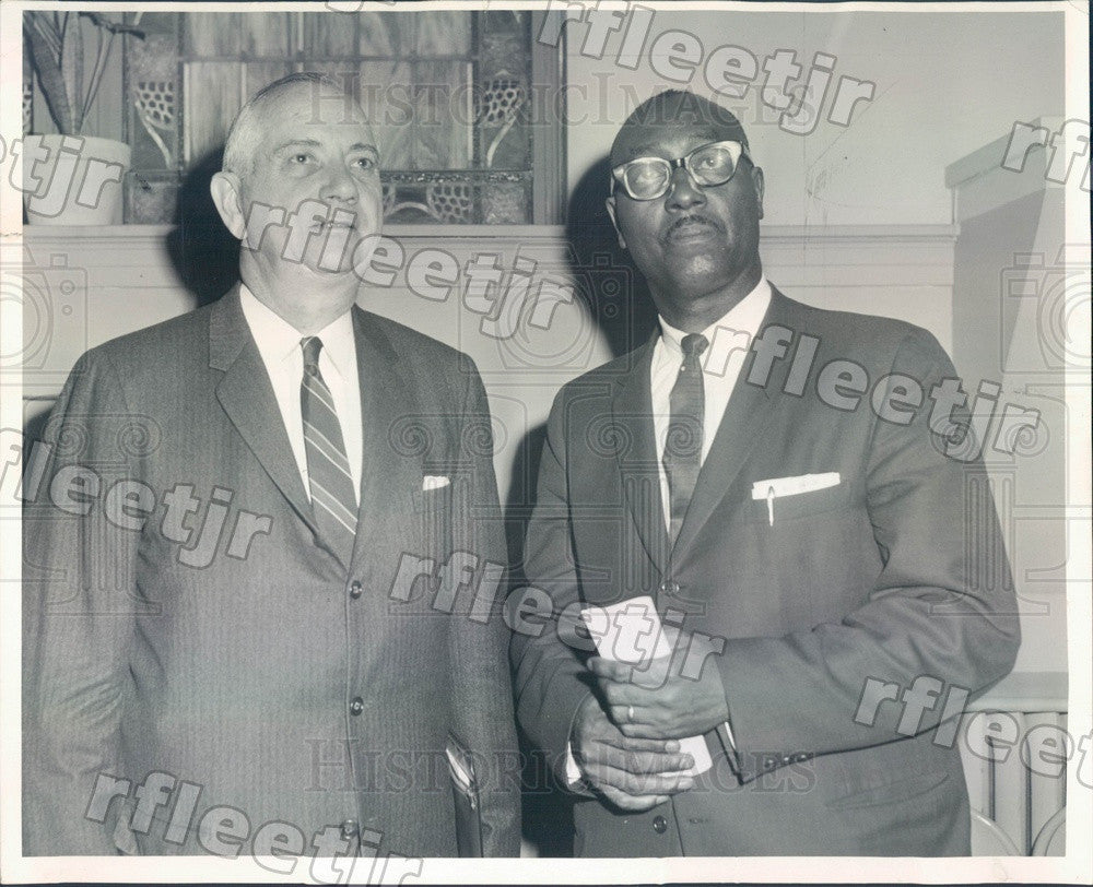 1963 Chicago, IL School Supt Dr Benjamin Willis Press Photo adr363 - Historic Images