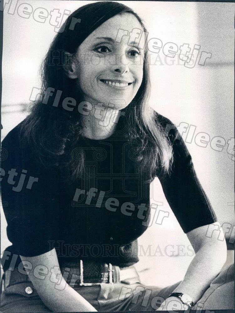 Undated American Novelist Rona Jaffe Press Photo adr427 - Historic Images