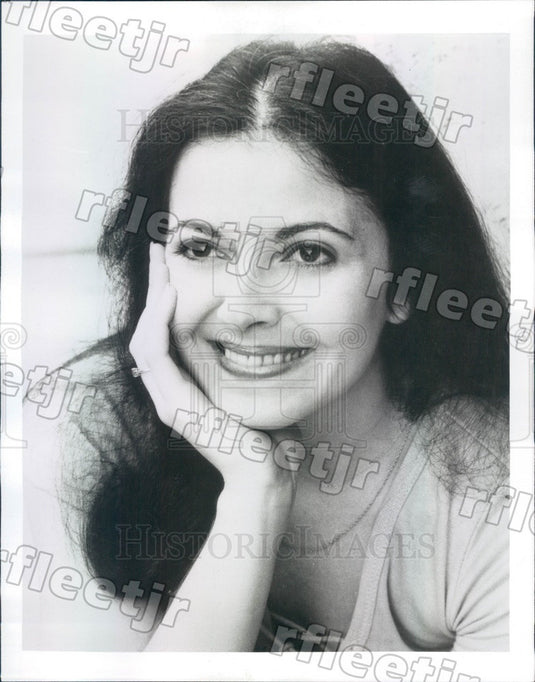 1977 Actress Francesca James of TV Show All My Children Press Photo adr429 - Historic Images