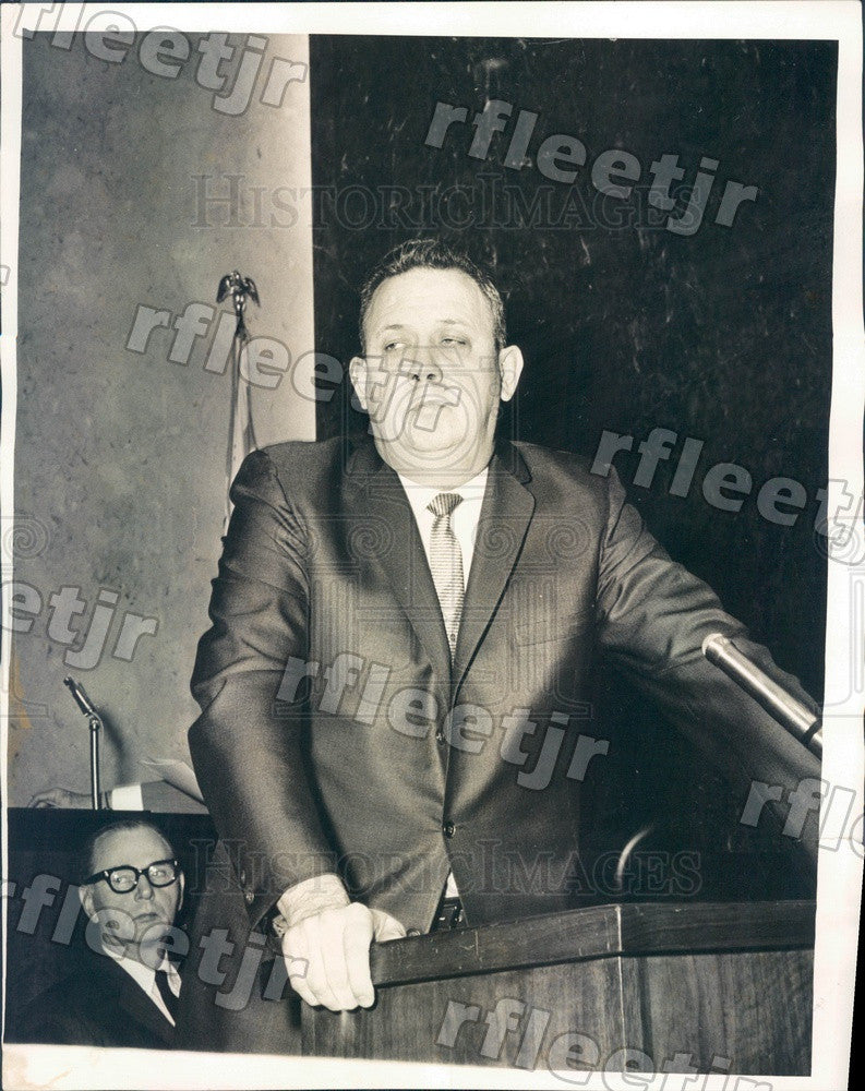 1965 Chicago, IL Police Officer Joseph LeFevour Press Photo adr449 - Historic Images