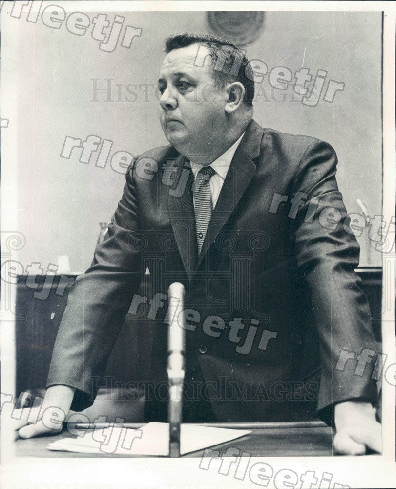 1965 Chicago, IL Police Officer Joseph LeFevour Press Photo adr453 - Historic Images