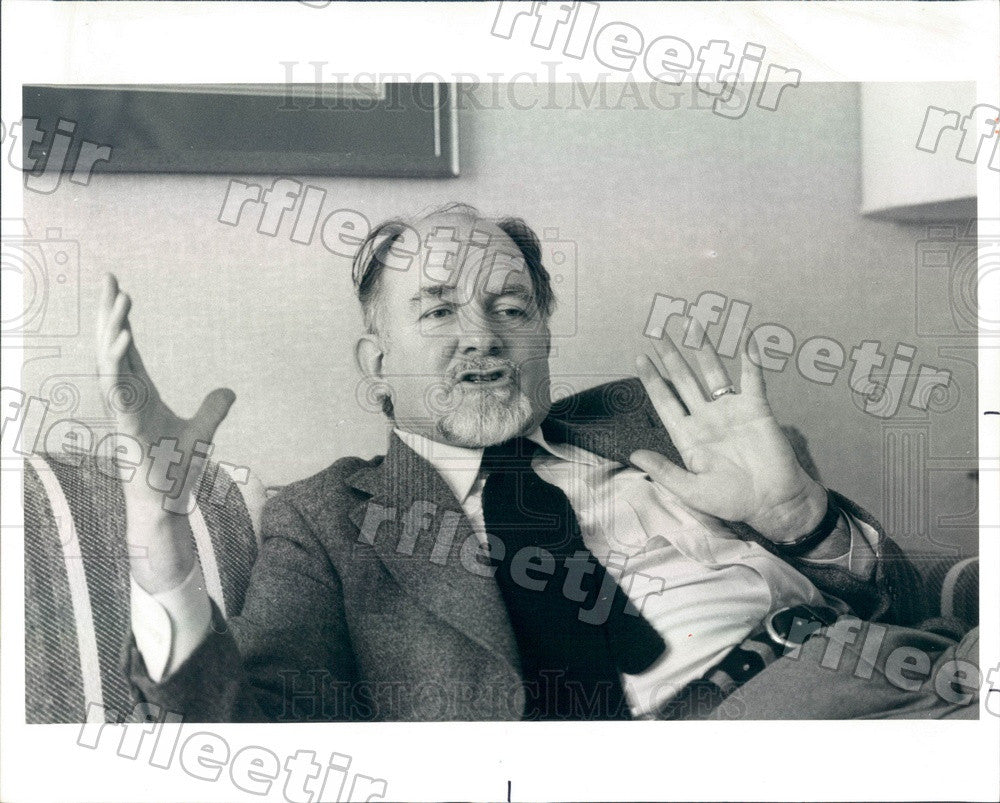 1977 British Film Director Charles Jarrott Press Photo adr507 - Historic Images