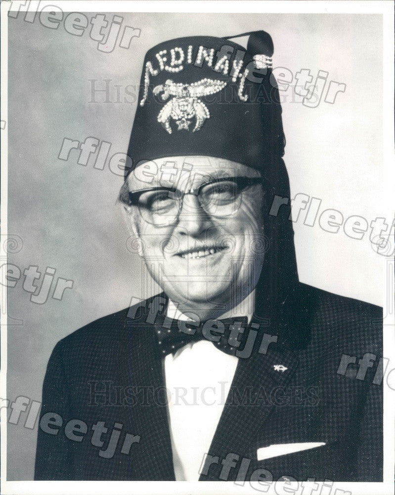 1986 Chicago, Illinois Restaurant Owner John Klepits Press Photo adr517 - Historic Images