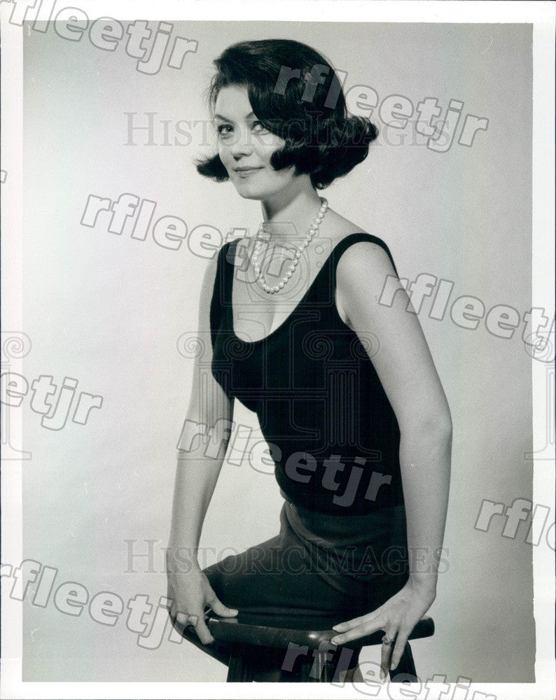 1963 Actress Liz Shaw Press Photo adr585 - Historic Images