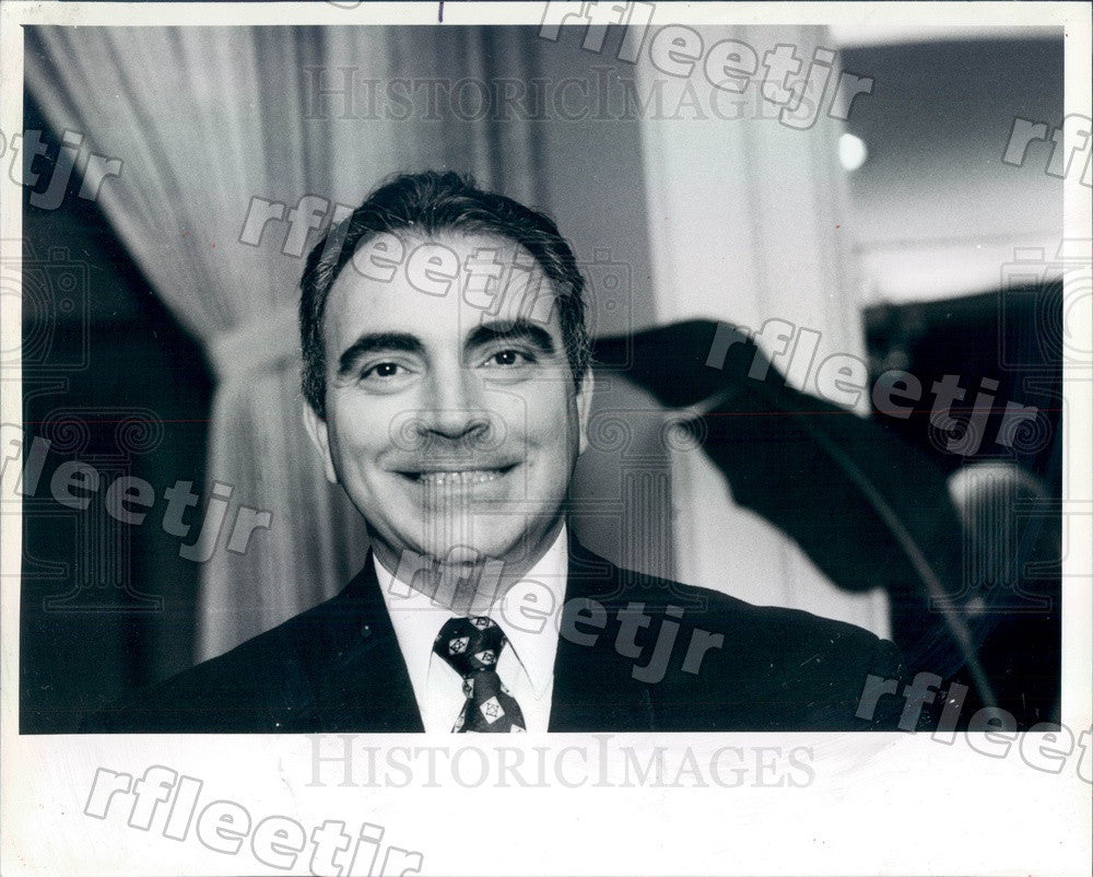 1987 Fashion Designer Louis Dell&#39;Olio Press Photo adr65 - Historic Images