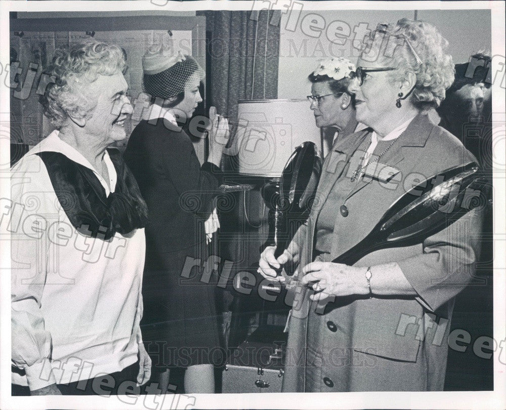 1964 Univ of Denver Former Professor Mabel Rilling Press Photo ads201 - Historic Images