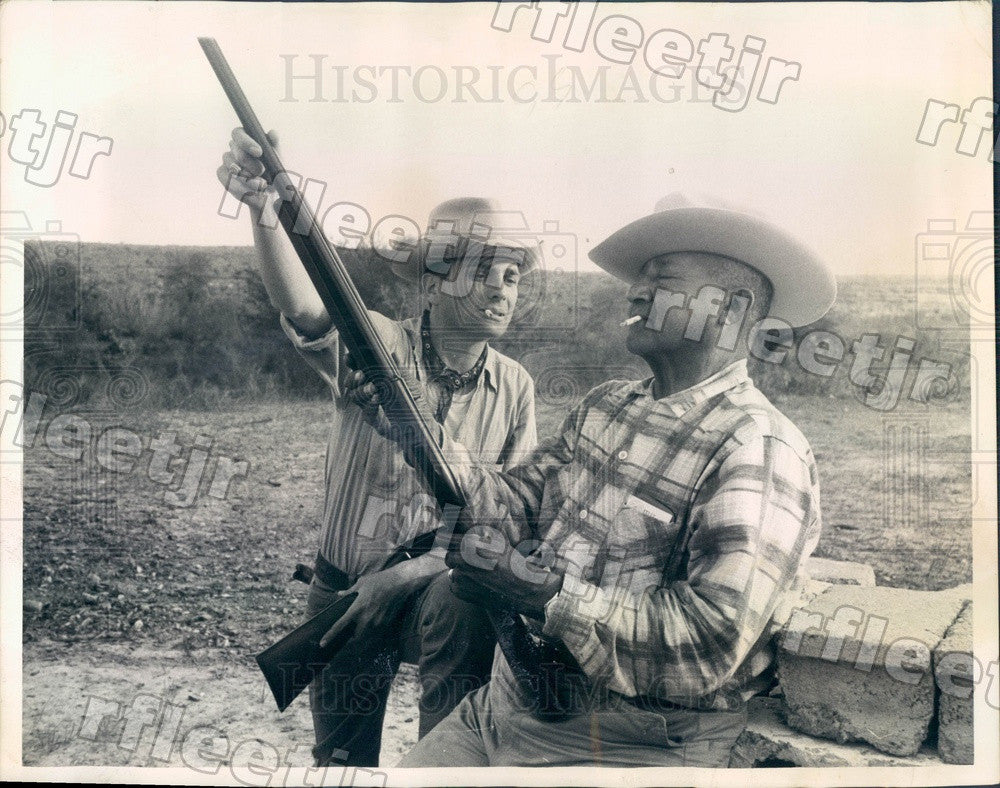 1961 Gen Jaime Quinones, Former Mexican Olympic Equestrian Press Photo ads229 - Historic Images