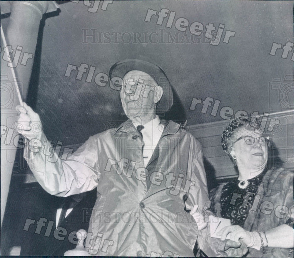 1962 New England Conservatory of Music Bandmaster Frank Rigby Press Photo ads243 - Historic Images