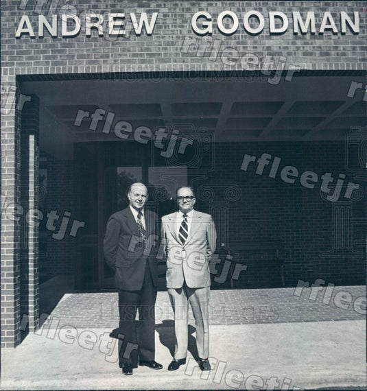 1976 Denver, Colorado Monroe Rifkin & Louis Dega Press Photo ads249 - Historic Images