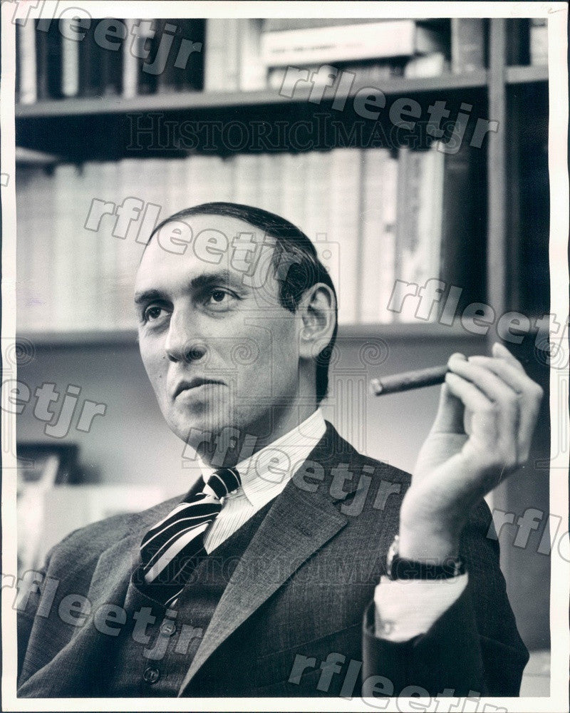 1965 University of PA Sociologist, Author Dr. Philip Rieff Press Photo ads259 - Historic Images