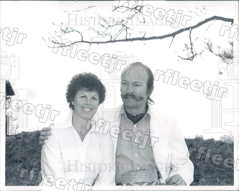 1977 Evergreen, CO Actress Jinx Riedesel &amp; Mike Moore Press Photo ads261 - Historic Images