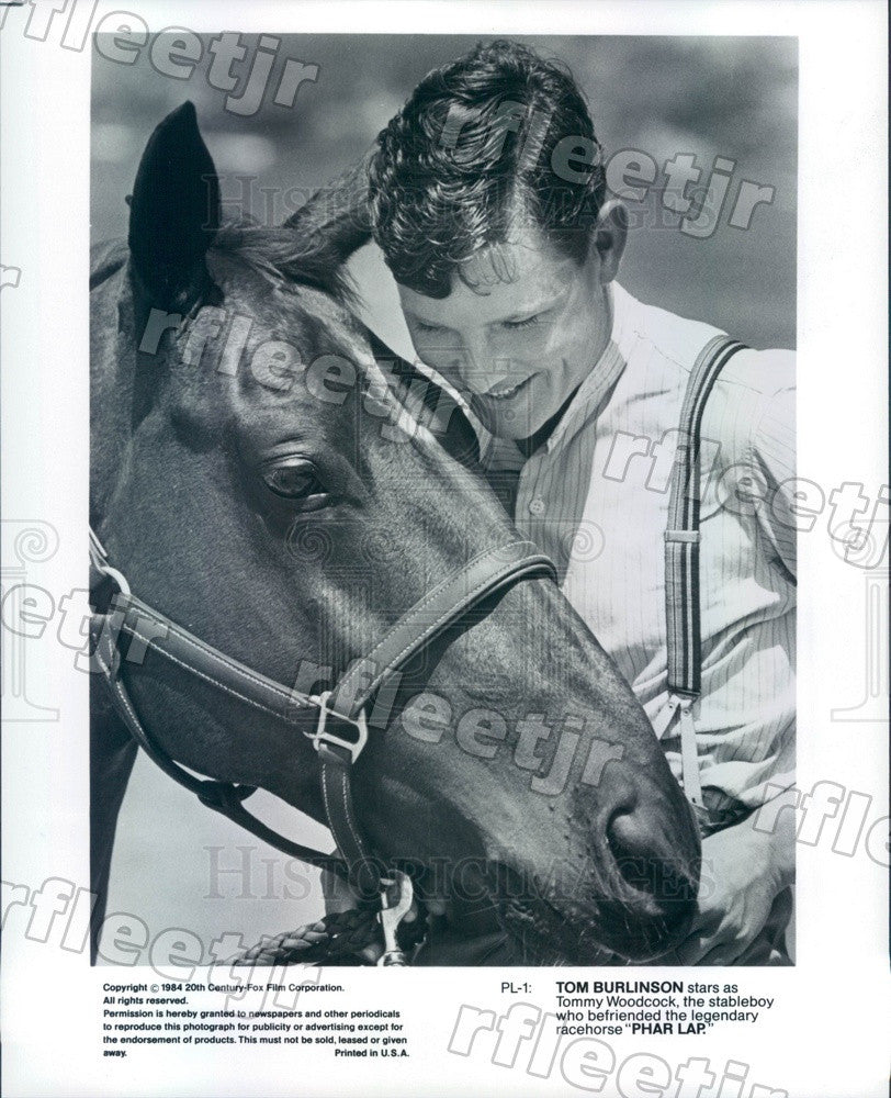 1984 Australian Actor, Singer, TV Host Tom Burlinson Press Photo ads317 - Historic Images