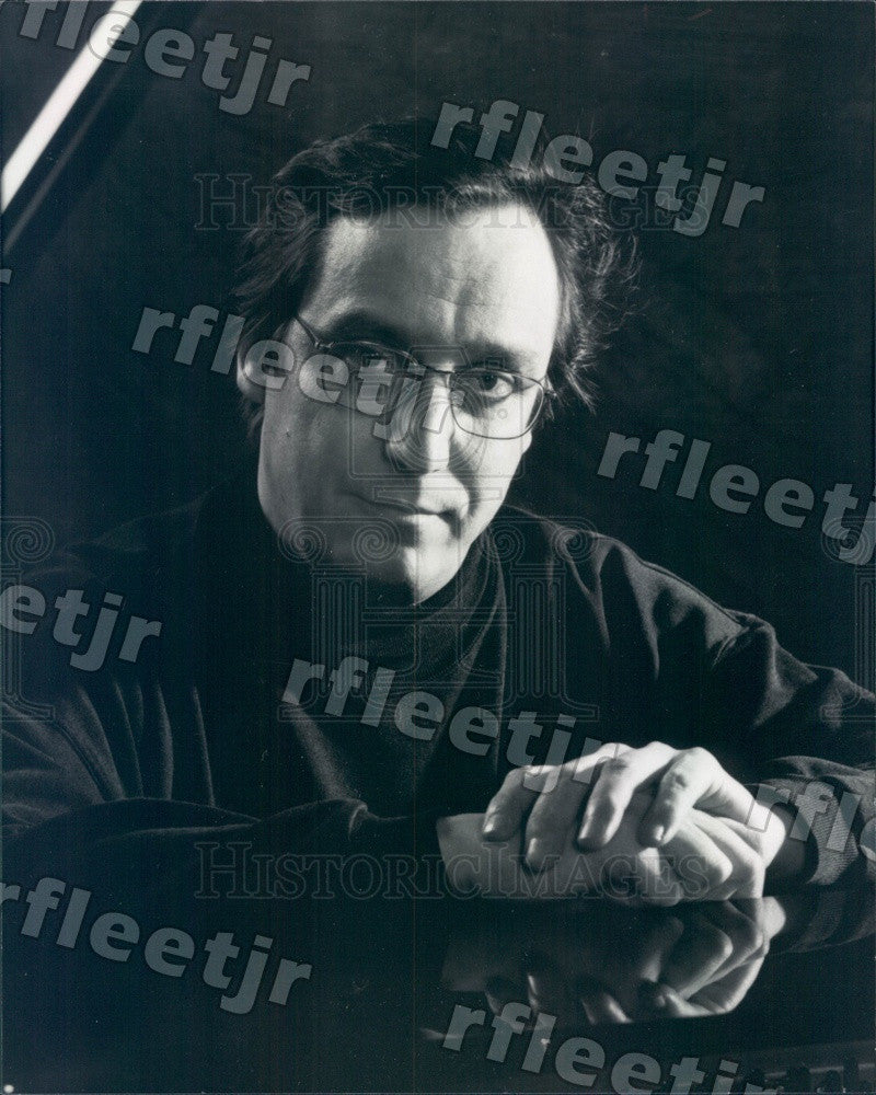 1994 Finnish Pianist &amp; Conductor Ralf Gothoni Press Photo ads35 - Historic Images