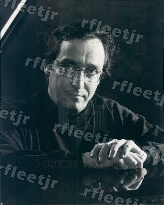 1994 Finnish Pianist & Conductor Ralf Gothoni Press Photo ads35 - Historic Images