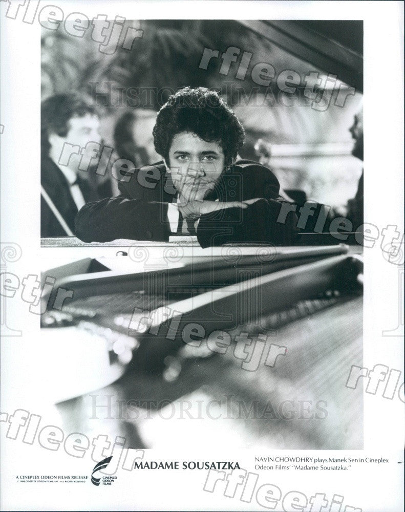 1988 British Actor Navin Chowdhry in Film Madame Sousatzka Press Photo ads381 - Historic Images