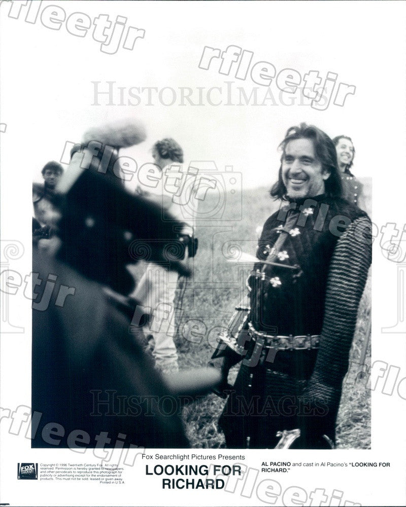 1996 Award Winning Actor Al Pacino in Looking For Richard Press Photo ads389 - Historic Images