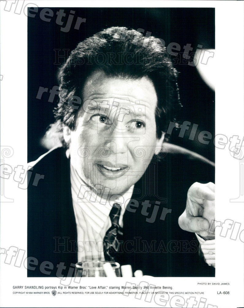 1994 Hollywood Actor Gary Shandling in Film Love Affair Press Photo ads399 - Historic Images