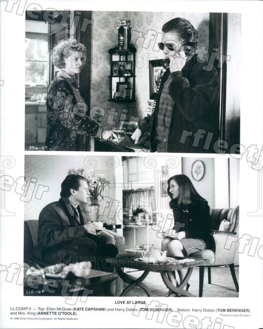 1990 Actors Kate Capshaw, Tom Berenger, Annette O'Toole Press Photo ads425 - Historic Images