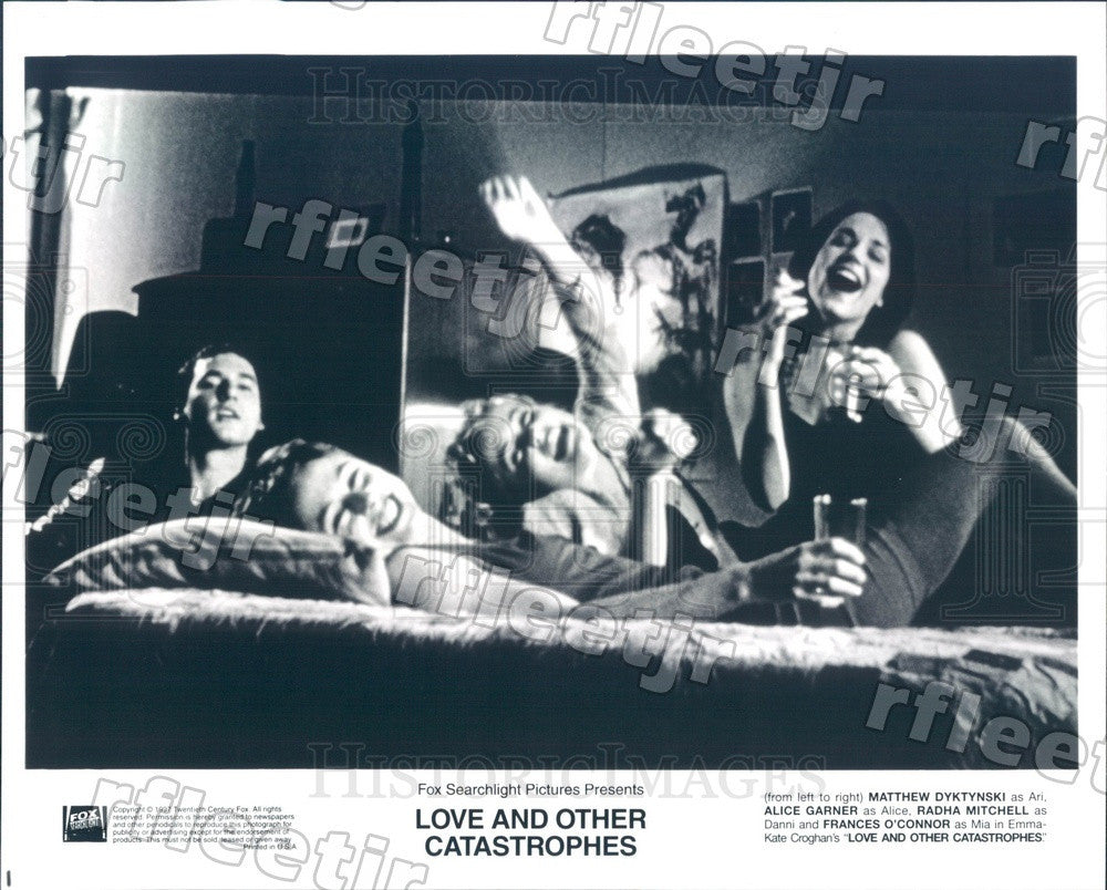 1997 Actors Radha Mitchell, Matthew Dyktynski, Alice Garner Press Photo ads437 - Historic Images