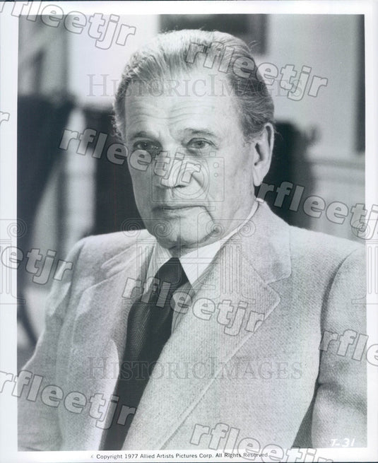 1977 Actor Joseph Cotten in Film Twilight's Last Gleaming Press Photo ads475 - Historic Images