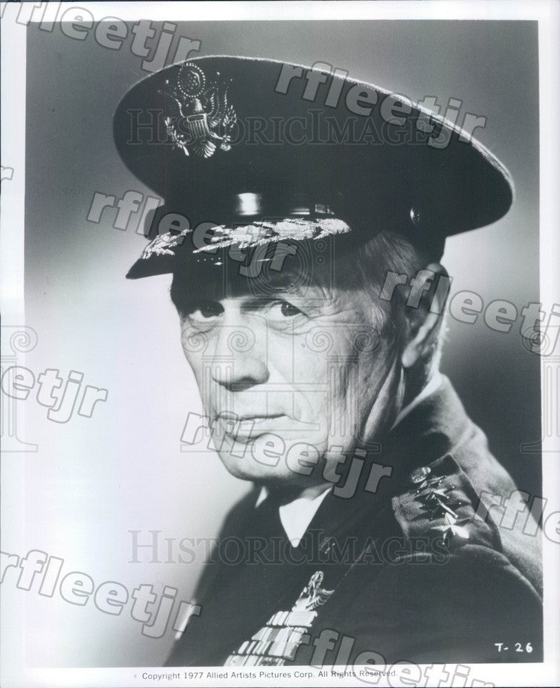 1977 Actor Richard Widmark in Film Twilight&#39;s Last Gleaming Press Photo ads485 - Historic Images