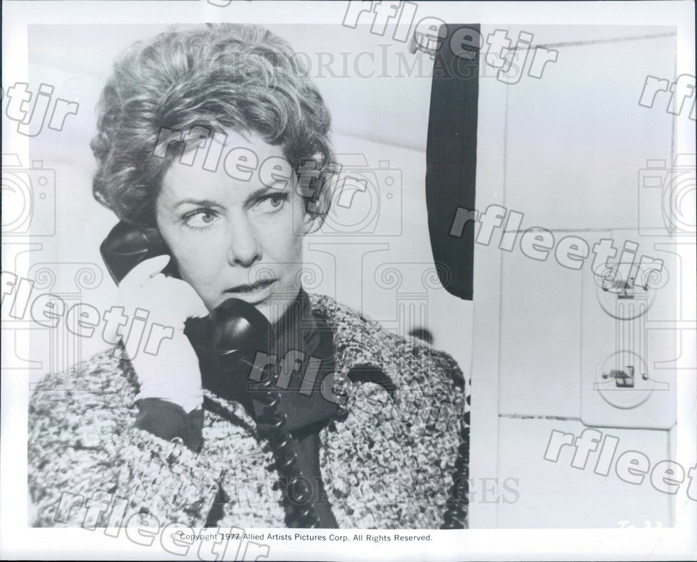 1977 Actress Vera Miles in Film Twilight&#39;s Last Gleaming Press Photo ads489 - Historic Images