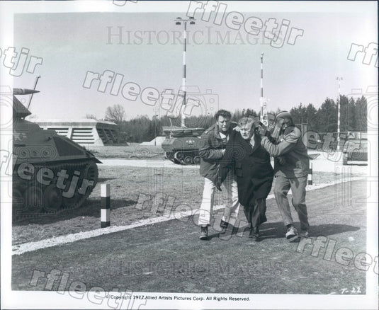 1977 Actors Charles Durning, Burt Lancaster, Paul Winfield Press Photo ads497 - Historic Images