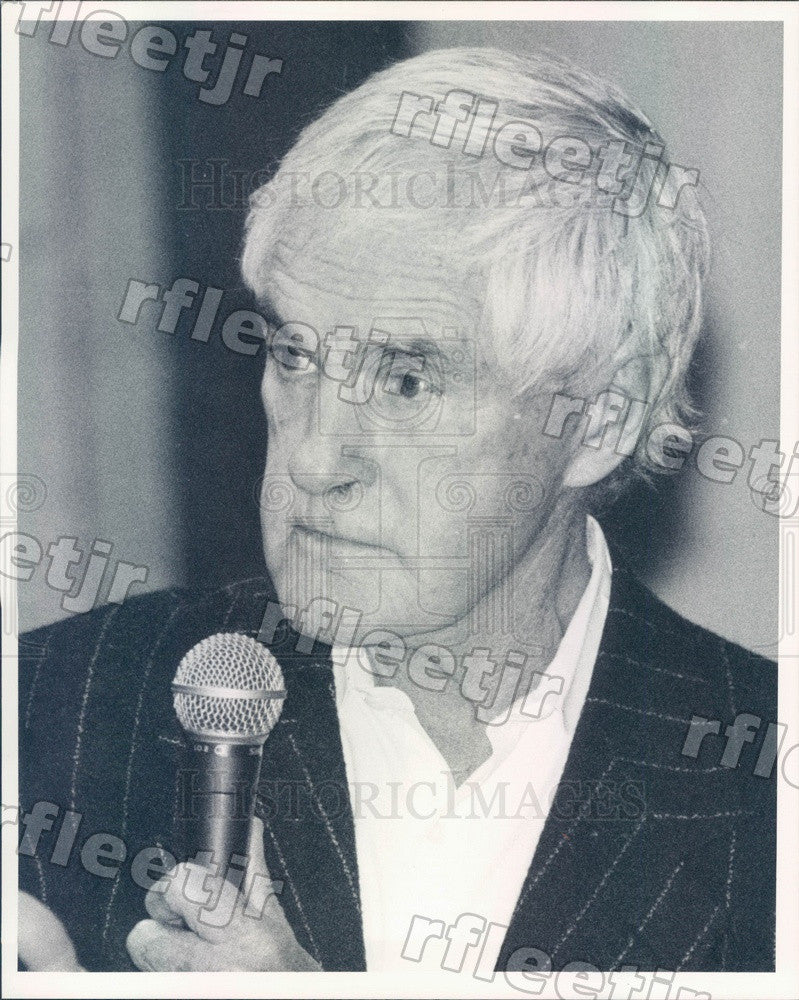 1987 60&#39;s LSD Guru Dr Timothy Leary, Former Harvard Psyc Prof Press Photo ads589 - Historic Images