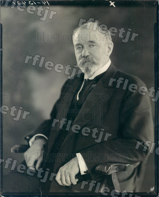 1937 Chicago Daily News Publisher Victor Lawson, AP President Press Photo ads595 - Historic Images