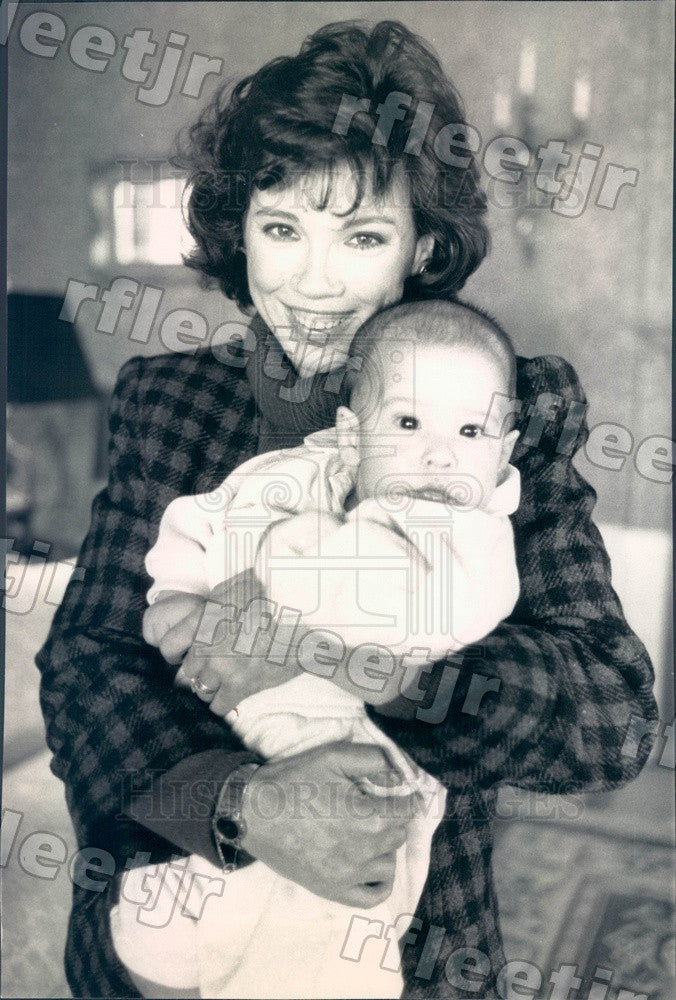 1988 Tony Winning Broadway Producer Carole Shorenstein Hays Press Photo ads75 - Historic Images