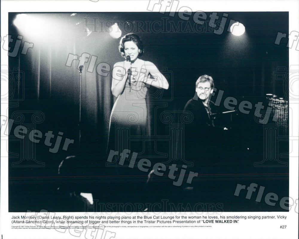 1997 Actors Denis Leary &amp; Aitana Sanchez-Gijon in Film Press Photo adt143 - Historic Images