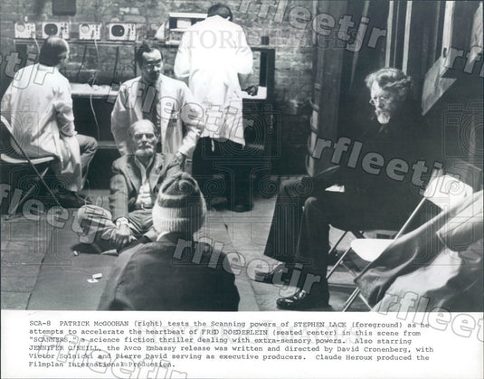 Undated Actors Patrick McGoohan, Stephen Lack Press Photo adt215 - Historic Images